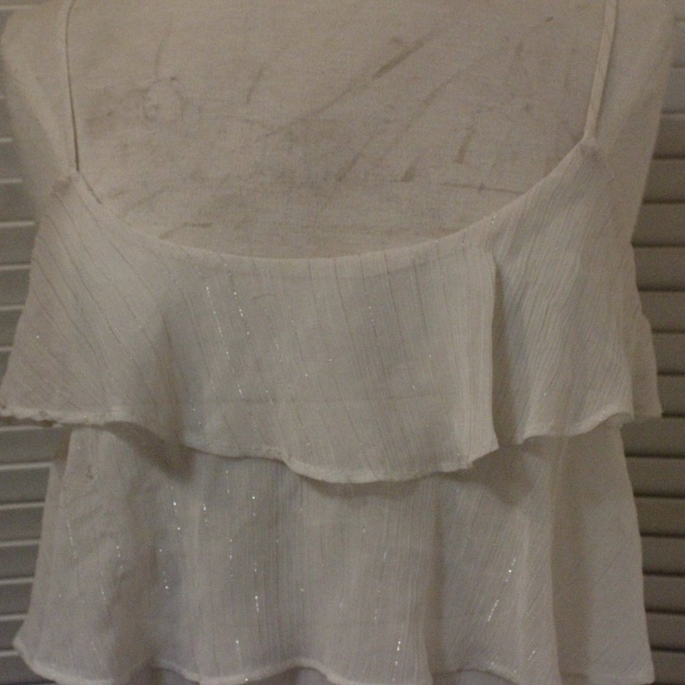 Candies Britney Spears Ruffle Tank Top - Picture 3 of 10